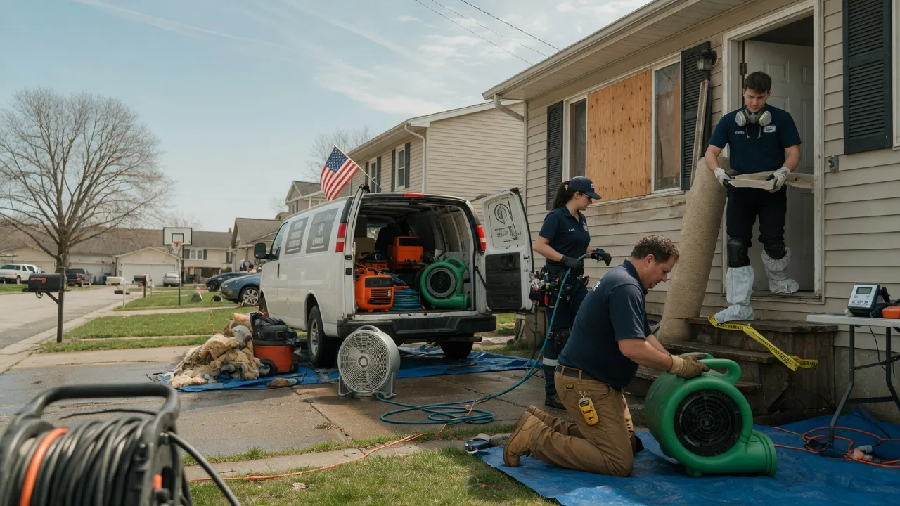 Water Damage Restoration in Caledonia, MS near me
